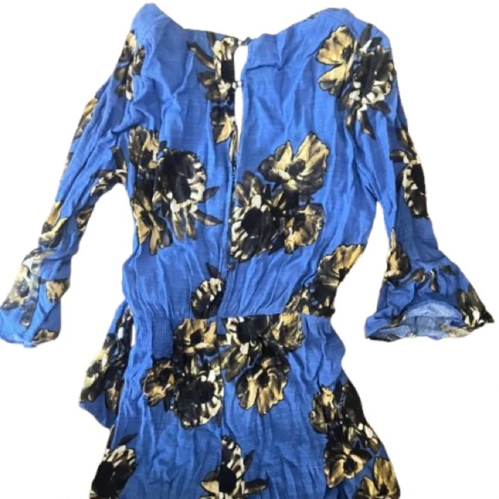 Free People All The Right Ruffles Romper XS